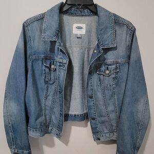 Old Navy Blue Denim Jacket XXL